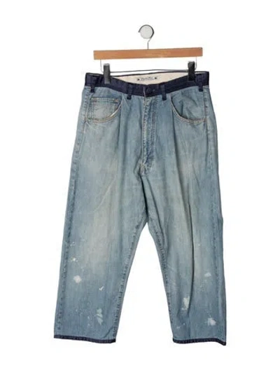 Pre-owned Sasquatchfabrix Relaxed Fit Jeans In Blue
