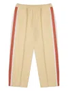Sasquatchfabrix Stripe-detail Trousers In Neutral