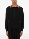 Sasquatchfabrix Striped-panel Jacket In Multi