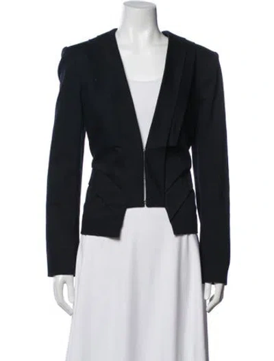 Pre-owned Sass & Bide Jacket In Blue