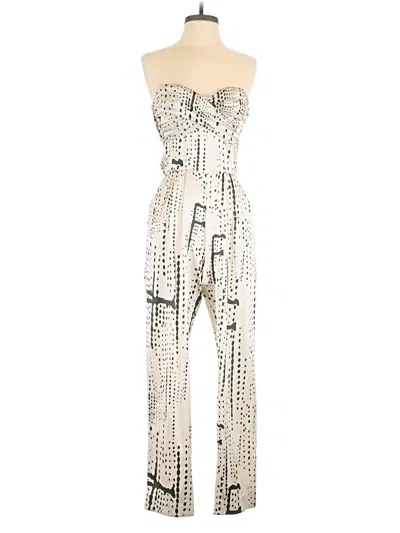Pre-owned Sass & Bide Jumpsuit In Ivory