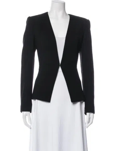 Pre-owned Sass & Bide Wool Blazer In Black