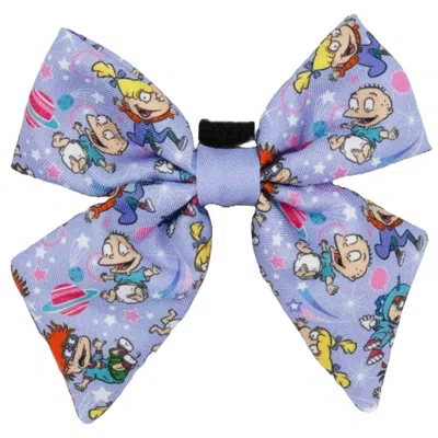 Sassy Woof Dog Sailor Bow In Purple