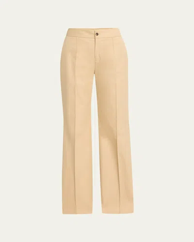 Sasuphi Andrea Straight-leg Trousers In Brown