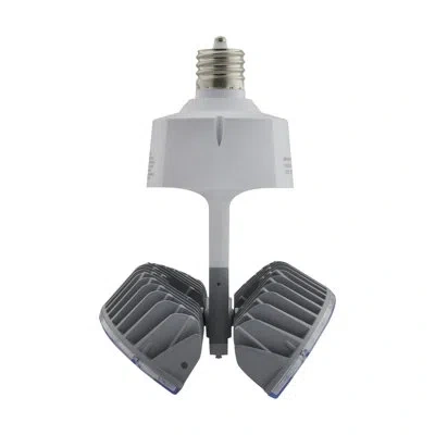 Satco 100 Watt (400 Watt Equivalent), Led, Dimmable Light Bulb, Daylight (5000k) In Daylight;white,gray