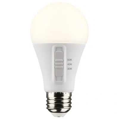 Satco 100 Watt Equivalent A19 E26/medium (standard) Led Bulb In White