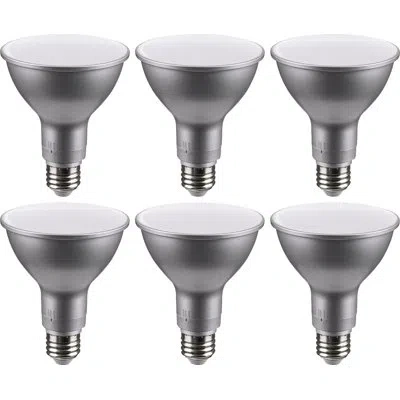 Satco 11 Watt (75 Watt Equivalent), Led, 1315 Cbcp, 4.65" H, Dimmable Light Bulb, Selectable Cct E26/mediu In White