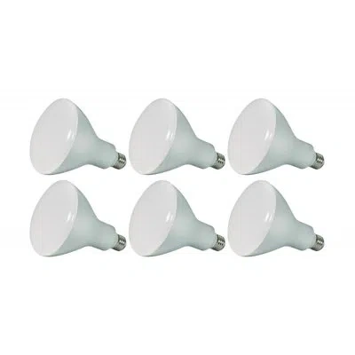 Satco 11.5 Watt (75 Watt Equivalent), Br40 Led, Dimmable Light Bulb, E26/medium (standard) Base In White;cool White