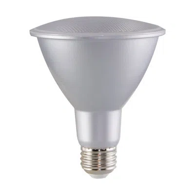 Satco 12.5 Watt (75 Watt Equivalent), Par30l Led, Dimmable Light Bulb, E26/medium (standard) Base In Clear;gray;cool White