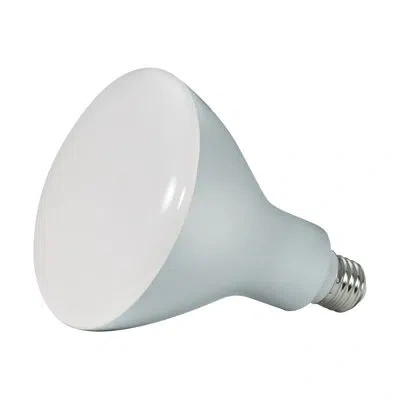 Satco 13 Watt (85 Watt Equivalent), Br40 Led, Dimmable Light Bulb, E26/medium (standard) Base In White;cool White