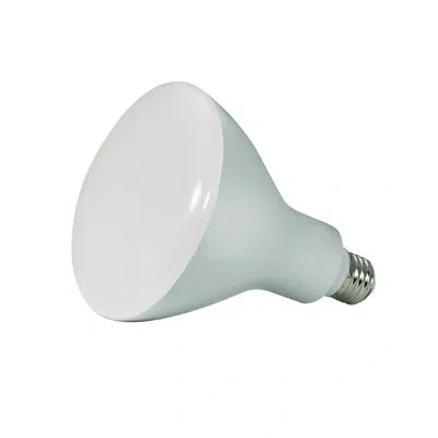Satco 13 Watt (85 Watt Equivalent), Br40 Led, Dimmable Light Bulb, E26/medium (standard) Base In White;cool White
