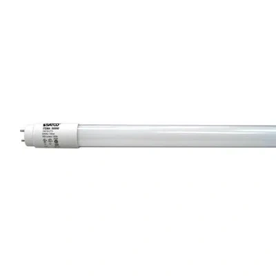 Satco 13 Watt, T8 Led, Non-dimmable Light Bulb, G13/bi-pin Base In White