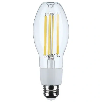 Satco 13.5 Watt Led Hid Replacement Ed17 4000k Medium Base Clear 120-277 Range Voltage