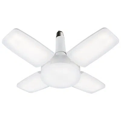 Satco 13.98" Shop Light In White