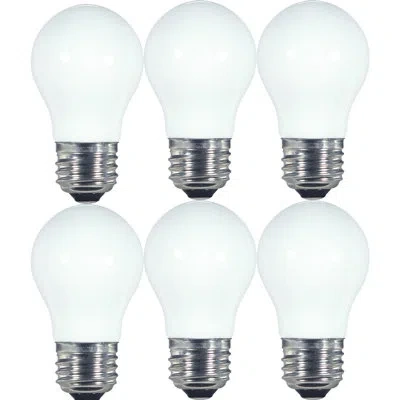 Satco 1.4 Watt, A15 Led, Non-dimmable Light Bulb, E26/medium (standard) Base In White;warm White