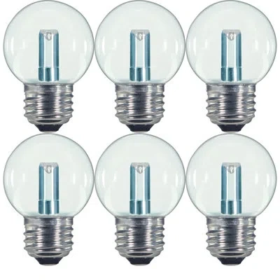 Satco 1.4 Watt, G16 Led, Non-dimmable Light Bulb, E26/medium (standard) Base In Clear