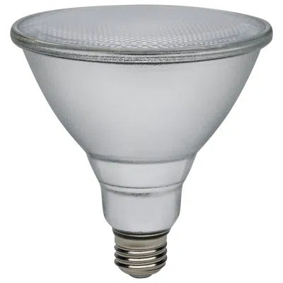 Satco 15 Watt (90 Watt Equivalent), Par38 Led Non-dimmable Light Bulb E26/medium (standard) Base In Gray;cool White,natural Light,soft White