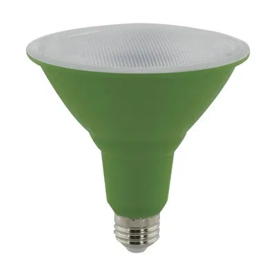Satco 16 Watt - Par38 Led - Full Spectrum Plant Grow Lamp In Green;cool White