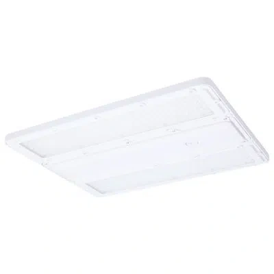 Satco 160/135/120 Watt Led Linear High Bay 3k/4k/5k Cct Ip69k 120-347 Volt White Finish
