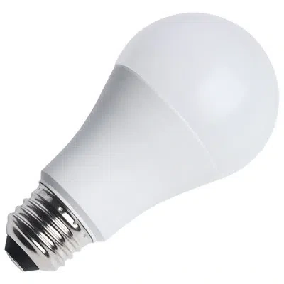 Satco 16.5 Watt Led A19 5000k Cct Medium Base Plastic 120 Volt In White