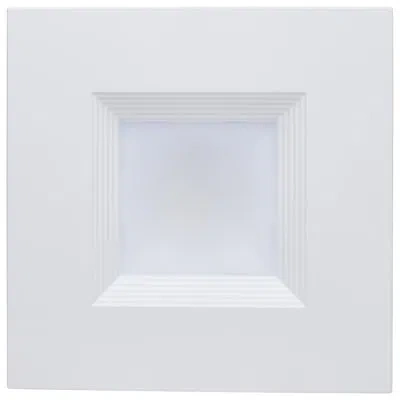 Satco 18.5w Field Selectable Led 6-inch Commercial Downlight Dual Dimming Square 120-347v