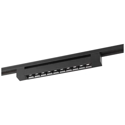 Satco 1-foot Black 30-degree Beam Led Track Light Bar