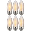 Satco 2 Watt (20 Watt Equivalent), C11 Led, Dimmable Light Bulb, E26/medium (standard) Base In Gray;warm White