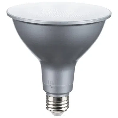 Satco 21 Watt Dimmable Led Bulb In White;silver
