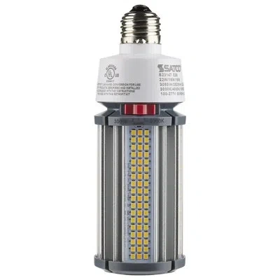 Satco 22 Watt, Led, Dimmable Light Bulb, Selectable Cct E26/medium (standard) Base In White;cool White