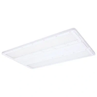 Satco 240/220/180 Watt Led Linear High Bay 3k/4k/5k Cct Ip69k 120-347 Volt White Finish