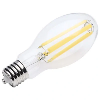 Satco 28 Watt Led Hid Replacement Ed28 4000k Extended Mogul Base Clear 120-277 Range Voltage