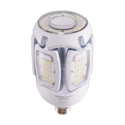 Satco 30 Watt (200 Watt Equivalent), Corncob Led, Non-dimmable Light Bulb, E26/medium (standard) Base In Clear;white;warm White