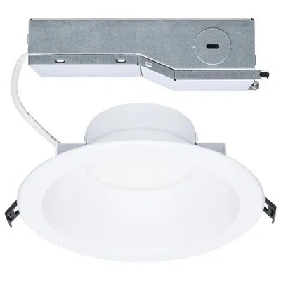 Satco 30/22/16 Wattage Selectable 2700k/3000k/3500k/4000k/5000k Cct Selectable Commercial Led Downlight 8 
