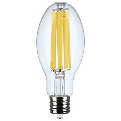 Satco 34 Watt Led Hid Replacement Ed28 4000k Extended Mogul Base Clear 120-277 Range Voltage