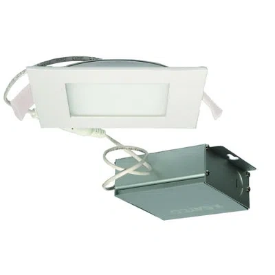 Satco 4" 4000k Remodel Led Recessed Lighting Kit In White
