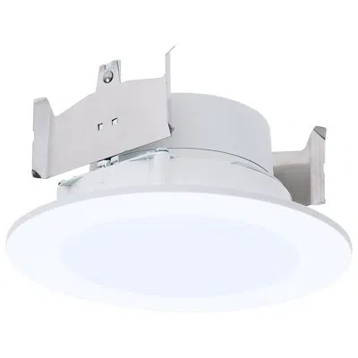 Satco 4'' Dimmable Air-tight Ic Rated Led Retrofit Recessed Lighting Kit