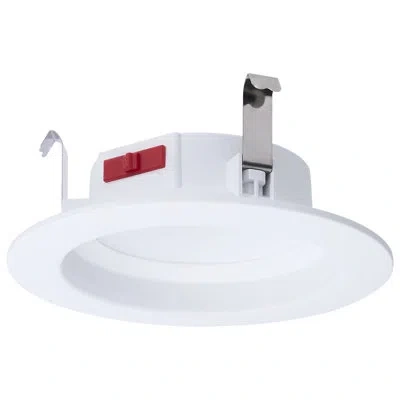 Satco 4'' Selectable Color Temperature Dimmable Air-tight Led Retrofit Recessed Lighting Kit In White