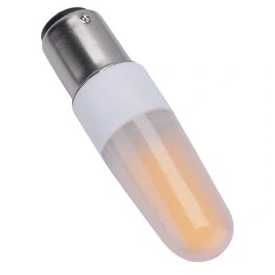 Satco 4 Watt (35 Watt Equivalent), T4 Led, Dimmable Light Bulb, Ba15d/small Bayonet Cap Base In White