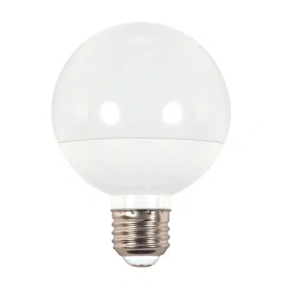 Satco 4 Watt (40 Watt Equivalent), G25 Led, Dimmable Light Bulb, E26/medium (standard) Base In White;cool White