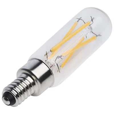 Satco 4 Watt T6 Led  Cct Candelabra Base Dimmable 120 Volt In Clear