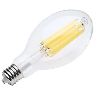 Satco 40 Watt Led Hid Replacement Ed37 4000k Extended Mogul Base Clear 120-277 Range Voltage