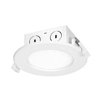 Satco 4.31" Remodel Led Retrofit Recessed Lighting Kit In White