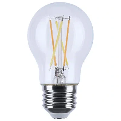 Satco 4.5 Watt Led A15 3000k-2000k Warm Dimming Medium Base Frost Finish In Clear