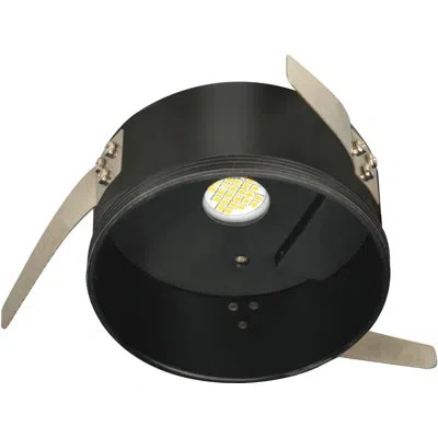Satco 4.562" 5000k Remodel Led Retrofit Recessed Lighting Kit In Black