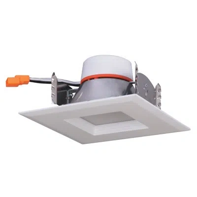 Satco 5.31" Remodel Led Retrofit Recessed Lighting Kit In White
