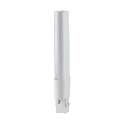 Satco 5.5 Watt (40 Watt Equivalent), Pl Led, Non-dimmable Light Bulb, Gx23 Base In White