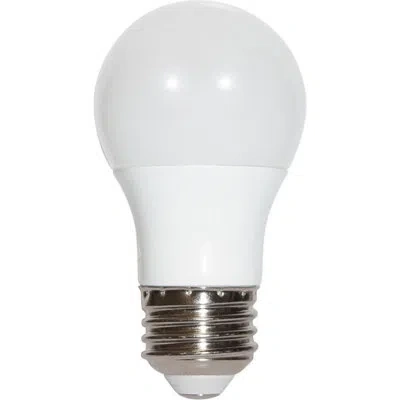 Satco 5.5 Watt, A15 Led, Dimmable Light Bulb, E26/medium (standard) Base In White
