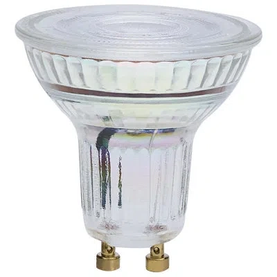 Satco 5.5 Watt Mr16 Led Floodlight Cct Gu10 Base 120 Volt In Clear