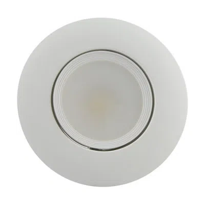Satco 5.6" Selectable Cct Remodel Led Retrofit Recessed Lighting Kit In White
