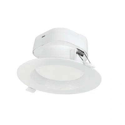Satco 5.687" 5000k Remodel Led Retrofit Recessed Lighting Kit In White